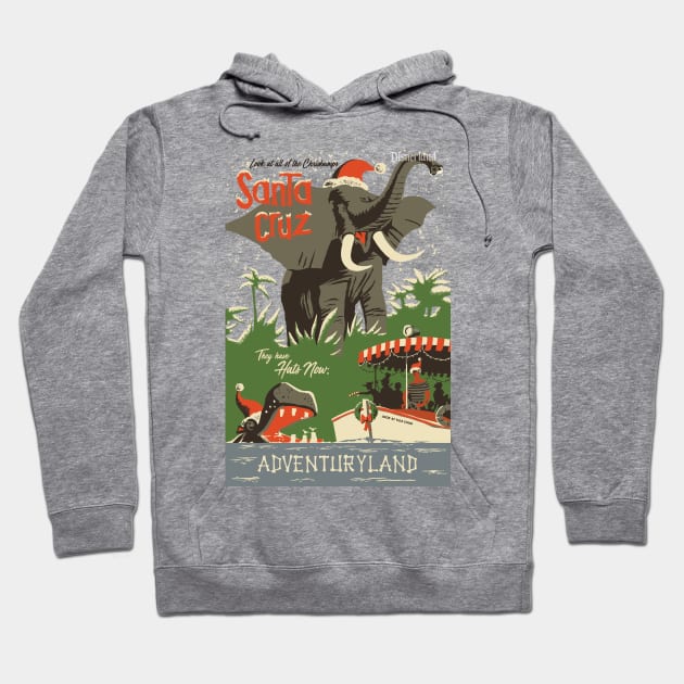 "Santa Cruz" - Disnerland Parody Hoodie by disnerland